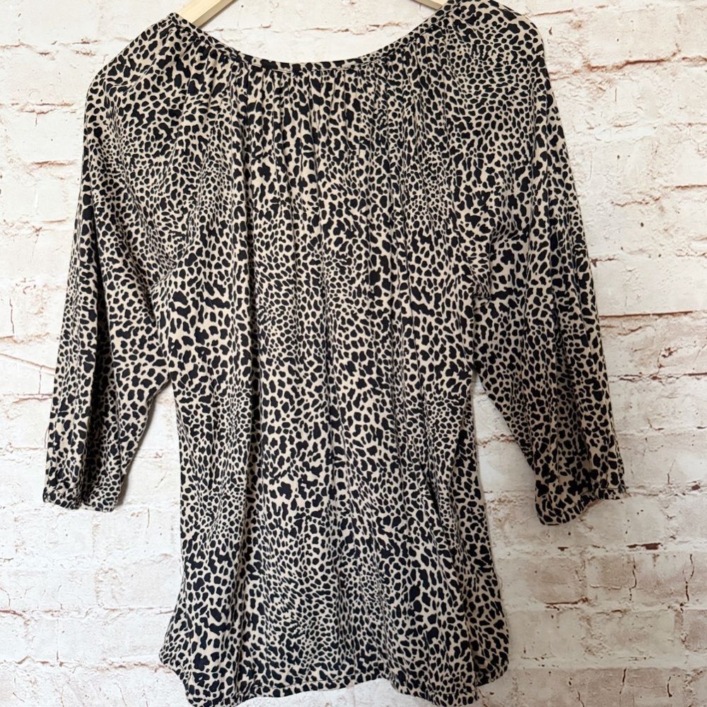 Michael Kors Leopard Print Knit Top - image 5